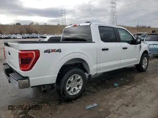 2023 Ford F-150 XL with VIN 1FTEW1EP3PFC53689, listed as a Copart auction lot 51655475 with 17,681 mi miles and Salvage title. Bid and sale history available at DreamBid. Image 3.