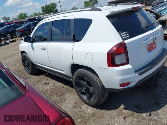 2017 Jeep Compass High Altitude with VIN 1C4NJDEBXHD191421, listed as a IAAI auction lot 42236030 with 131,273 mi miles and . Bid and sale history available at DreamBid. Image 3.