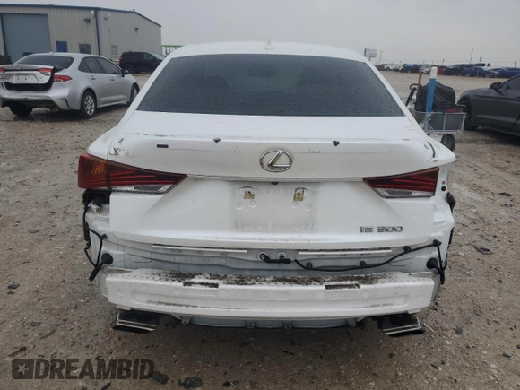 2020 Lexus IS 300 with VIN JTHAA1D20L5105050, listed as a Copart auction lot 71767344 with 31,186 mi miles and Salvage title. Bid and sale history available at DreamBid. Image 6.