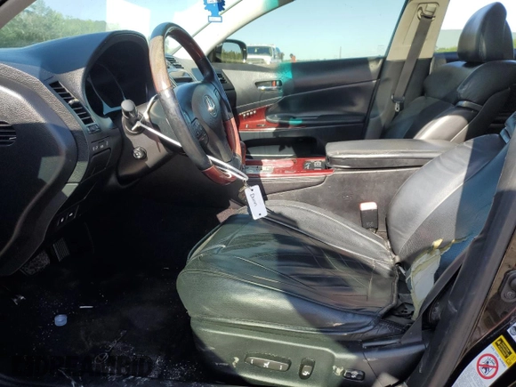 2008 Lexus GS 350 with VIN JTHBE96S080032609, listed as a Copart auction lot 52169145 with 197,283 mi miles and Salvage Title. Bid and sale history available at DreamBid. Image 7.