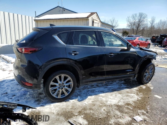 2020 Mazda CX-5 Grand Touring with VIN JM3KFBDM6L1806267, listed as a Copart auction lot 45862675 with 117,929 mi miles and Salvage Title. Bid and sale history available at carsss.com. Image 3.