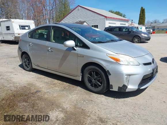 2012 Toyota Prius One with VIN JTDKN3DU8C5422968, listed as a IAAI auction lot 42080548 with 240,308 mi miles. Bid and sale history available at carsss.com. Image 1.