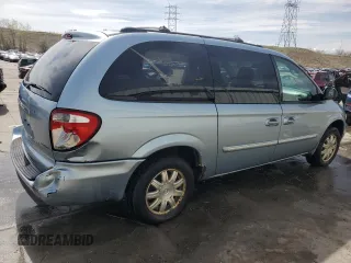 2005 Chrysler Town & Country Touring with VIN 2C4GP54L85R390595, listed as a Copart auction lot 53568185 with 177,250 mi miles and Salvage Title. Bid and sale history available at carsss.com. Image 3.