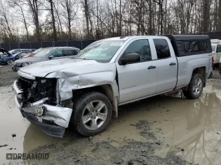 2016 Chevrolet Silverado 1500 Custom with VIN 1GCVKPEC7GZ174519, listed as a Copart auction lot 86791254 with 107,819 mi miles and Salvage Title. Bid and sale history available at carsss.com. Image 1.