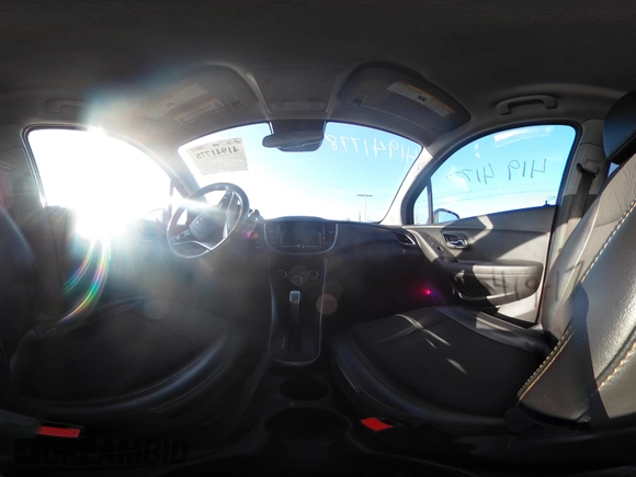 2018 Chevrolet Trax LT with VIN 3GNCJLSB5JL307086, listed as a IAAI auction lot 41941778 with 109,985 mi miles and . Bid and sale history available at carsss.com. Image 18.