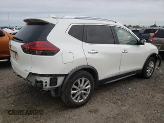 2019 Nissan Rogue SV with VIN JN8AT2MT4KW250860, listed as a Copart auction lot 49810125 with 38,720 mi miles and Salvage Title. Bid and sale history available at DreamBid. Image 3.