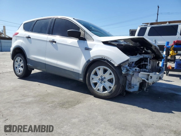 2015 Ford Escape S with VIN 1FMCU0F77FUA09281, listed as a Copart auction lot 48754055 with Not Provided miles and Salvage Title. Bid and sale history available at DreamBid. Image 4.