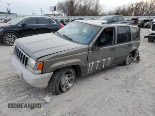 1996 Jeep Grand Cherokee Laredo with VIN 1J4FX58S0TC190128, listed as a Copart auction lot 42830345 with 0 mi miles and Salvage Title. Bid and sale history available at carsss.com. Image 1.