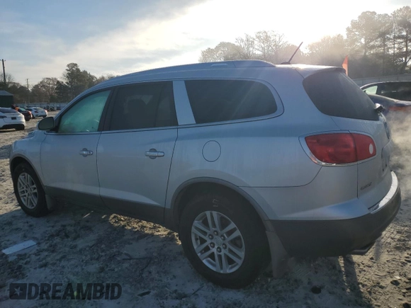 2009 Buick Enclave CX with VIN 5GAER13D99J173329, listed as a Copart auction lot 85738534 with 213,195 mi miles and Salvage Title. Bid and sale history available at DreamBid. Image 2.