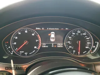 2016 Audi A6 Premium Plus with VIN WAUFGAFC3GN003689, listed as a Copart auction lot 50046145 with 130,670 mi miles and Salvage Title. Bid and sale history available at DreamBid. Image 9.