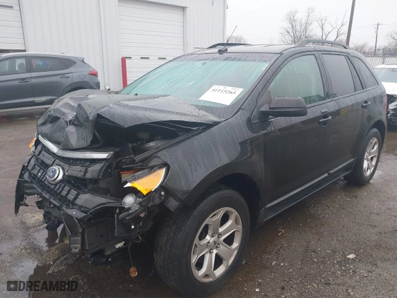 2014 Ford Edge SEL with VIN 2FMDK3J93EBB53788, listed as a IAAI auction lot 41115265 with 177,675 mi miles. Bid and sale history available at carsss.com. Image 18.