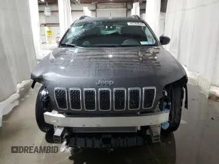 2022 Jeep Cherokee Latitude Lux with VIN 1C4PJMMX0ND537493, listed as a Copart auction lot 46104645 with 37,100 mi miles and Salvage title. Bid and sale history available at DreamBid. Image 5.
