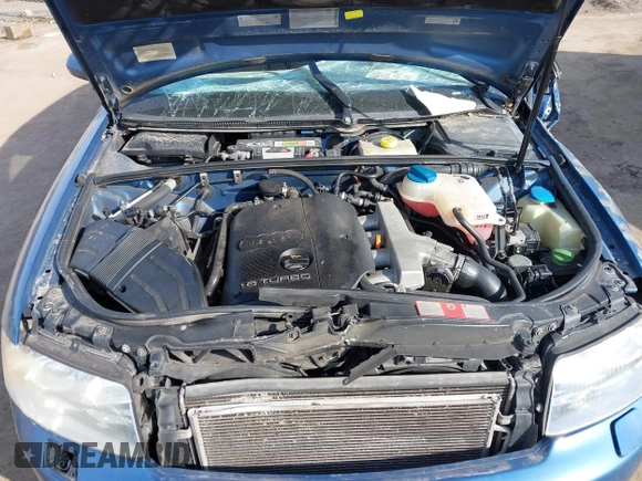 2003 Audi A4 1.8T with VIN WAUVC68E83A326141, listed as a IAAI auction lot 41803295 with 116,842 mi miles. Bid and sale history available at carsss.com. Image 10.