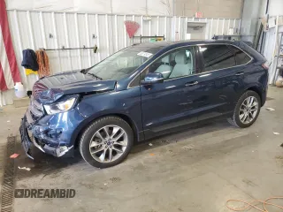 2017 Ford Edge Titanium z VIN 2FMPK4K96HBB55413, wystawiony jako Copart lot #53879345 z przebiegiem 94 529 mil mil oraz Tytuł czysty. Historia ofert i sprzedaży dostępna na DreamBid. Obrazek 1.