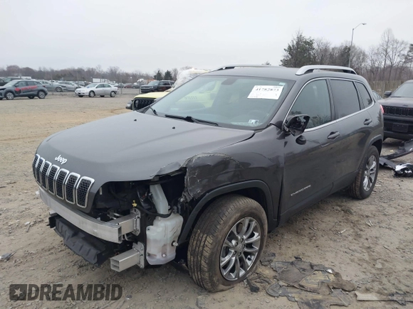 2019 Jeep Cherokee Latitude Plus with VIN 1C4PJMLB4KD323124, listed as a IAAI auction lot 41782873 with 81,929 mi miles and . Bid and sale history available at carsss.com. Image 18.