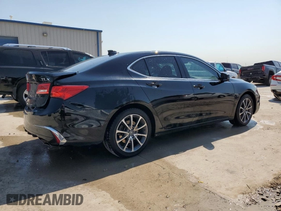 2019 Acura TLX with VIN 19UUB2F33KA005314, listed as a Copart auction lot 75212994 with 107,888 mi miles and Clean Title. Bid and sale history available at carsss.com. Image 3.