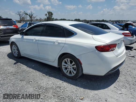 2015 Chrysler 200 Limited with VIN 1C3CCCAB9FN532885, listed as a Copart auction lot 66775245 with 116,423 mi miles and Clean title. Bid and sale history available at DreamBid. Image 2.