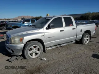 2007 Dodge Ram 1500 SLT with VIN 1D7HA18247S248655, listed as a Copart auction lot 50651335 with 120,740 mi miles and Non Repairable. Bid and sale history available at carsss.com. Image 1.