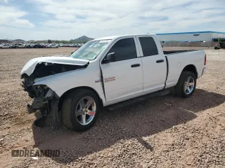 2017 Ram 1500 Tradesman with VIN 1C6RR6FT4HS866311, listed as a Copart auction lot 58567995 with Not provided miles and Salvage title. Bid and sale history available at DreamBid. Image 1.