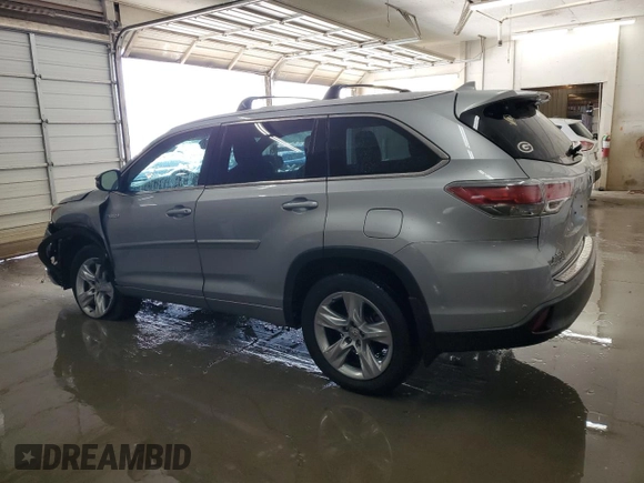 2015 Toyota Highlander Limited with VIN 5TDDCRFH1FS011914, listed as a Copart auction lot 54375325 with 164,661 mi miles and Salvage title. Bid and sale history available at DreamBid. Image 2.