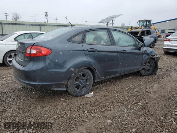 2011 Ford Fiesta SE with VIN 3FADP4BJ9BM125725, listed as a Copart auction lot 53269555 with 180,120 mi miles and Salvage Title. Bid and sale history available at DreamBid. Image 3.