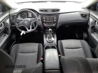 2017 Nissan Rogue SV with VIN JN8AT2MT7HW143603, listed as a Copart auction lot 46649215 with 105,423 mi miles and Salvage Title. Bid and sale history available at carsss.com. Image 8.