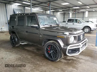 2020 Mercedes-Benz G 63 AMG with VIN W1NYC7HJ6LX364430, listed as a Copart auction lot 59048104 with 22,568 mi miles and Salvage Title. Bid and sale history available at DreamBid. Image 4.