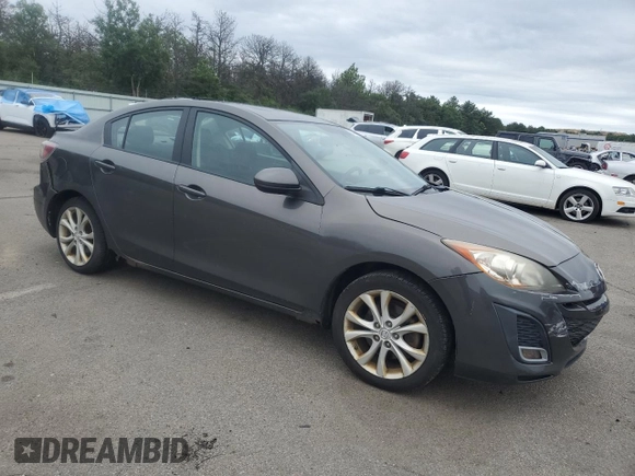 2010 Mazda 3 S Grand Touring with VIN JM1BL1S62A1350765, listed as a Copart auction lot 62418585 with 146,930 mi miles and Salvage title. Bid and sale history available at DreamBid. Image 4.