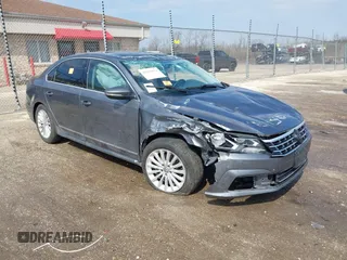 2017 Volkswagen Passat SE with VIN 1VWBT7A36HC039748, listed as a IAAI auction lot 41915674 with 57,012 mi miles and . Bid and sale history available at DreamBid. Image 1.