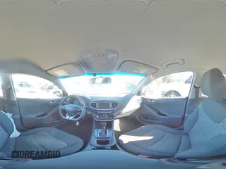 2017 Hyundai Ioniq Blue with VIN KMHC65LC9HU027938, listed as a Copart auction lot 48061475 with 87,612 mi miles and Salvage Title. Bid and sale history available at DreamBid. Image 14.