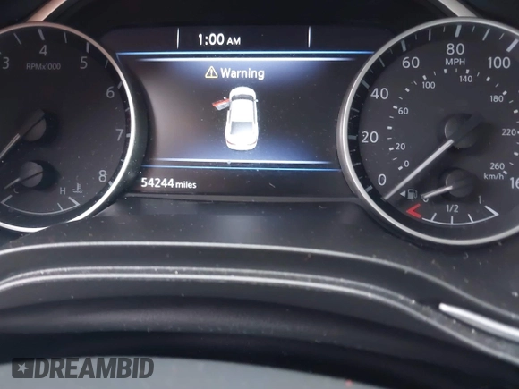 2022 Nissan Maxima SV with VIN 1N4AA6CV3NC507577, listed as a IAAI auction lot 41388922 with 54,244 mi miles and . Bid and sale history available at DreamBid. Image 7.