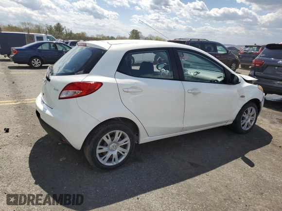 2013 Mazda Mazda2 Sport with VIN JM1DE1KZ4D0164328, listed as a Copart auction lot 53372705 with 10,796 mi miles and Salvage Title. Bid and sale history available at carsss.com. Image 3.