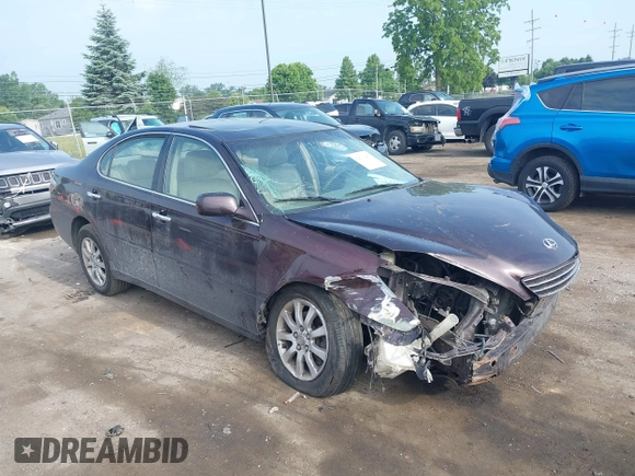 2002 Lexus ES 300 with VIN JTHBF30G520066356, listed as a IAAI auction lot 42519247 with 141,662 mi miles and . Bid and sale history available at DreamBid. Image 1.