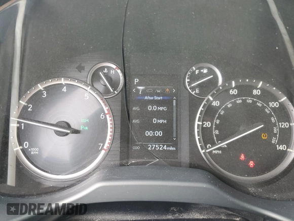2022 Lexus GX 460 Premium z VIN JTJAM7BX9N5326947, wystawiony jako Copart lot #55848945 z przebiegiem 27 524 mil mil oraz Szkody całkowita. Historia ofert i sprzedaży dostępna na DreamBid. Obrazek 9.
