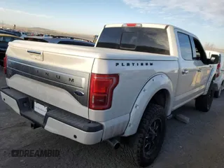 2015 Ford F-150 XLT with VIN 1FTEW1EG3FFB25676, listed as a Copart auction lot 46777815 with 80,803 mi miles and Salvage Title. Bid and sale history available at carsss.com. Image 3.