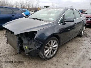 2014 Buick Verano Leather Group with VIN 1G4PS5SK1E4119529, listed as a Copart auction lot 46407925 with 183,360 mi miles and Non Repairable. Bid and sale history available at carsss.com. Image 1.