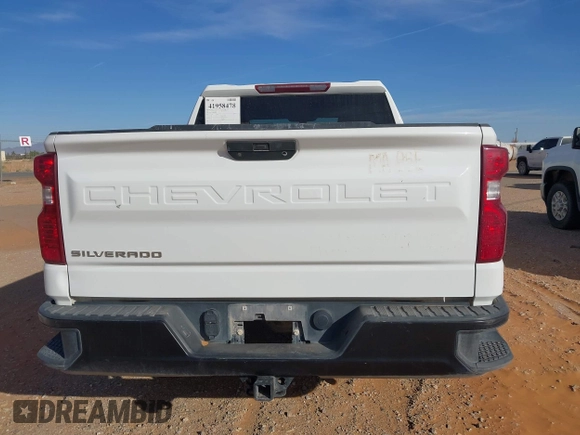 2021 Chevrolet Silverado 1500 Work Truck with VIN 3GCUYAEF2MG244456, listed as a IAAI auction lot 41958478 with 102,124 mi miles and . Bid and sale history available at DreamBid. Image 16.