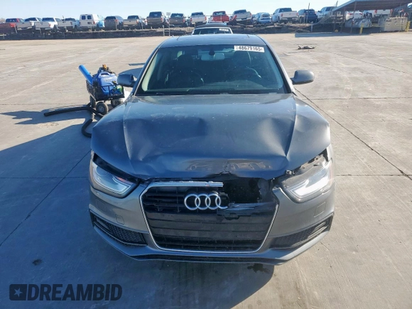 2014 Audi A4 Premium with VIN WAUAFAFL3EA016783, listed as a Copart auction lot 48679165 with 147,312 mi miles and Salvage Title. Bid and sale history available at carsss.com. Image 5.
