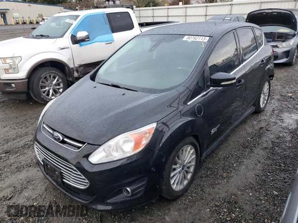 2015 Ford C-Max Energi SEL with VIN 1FADP5CU6FL118656, listed as a Copart auction lot 80762113 with 131,603 mi miles and Salvage Title. Bid and sale history available at carsss.com. Image 1.