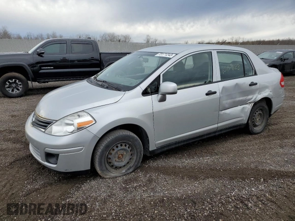 2010 Nissan Versa 1.6 with VIN 3N1CC1AP9AL355388, listed as a Copart auction lot 73171243 with 141,394 mi miles and Clean Title. Bid and sale history available at carsss.com. Image 1.