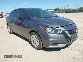 2020 Nissan Versa S z VIN 3N1CN8DV5LL865785, wystawiony jako IAAI lot #42091127 z przebiegiem 34 594 mil mil oraz . Historia ofert i sprzedaży dostępna na DreamBid. Obrazek 1.