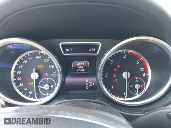2015 Mercedes-Benz GL-Class GL 350 BlueTEC with VIN 4JGDF2EE4FA581954, listed as a IAAI auction lot 41846414 with 77,786 mi miles. Bid and sale history available at carsss.com. Image 7.