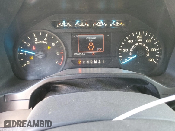 2016 Ford F-150 XLT with VIN 1FTEX1EP2GKE31404, listed as a Copart auction lot 51987555 with 120,363 mi miles and Salvage Title. Bid and sale history available at carsss.com. Image 9.