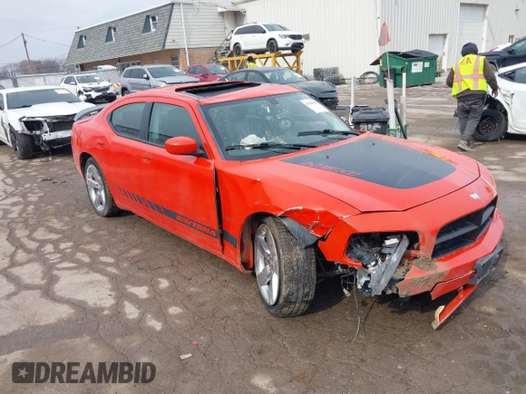 2008 Dodge Charger R/T with VIN 2B3LA53H48H203264, listed as a IAAI auction lot 41669519 with 82,996 mi miles and . Bid and sale history available at carsss.com. Image 1.