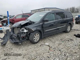 2012 Chrysler Town & Country Touring with VIN 2C4RC1BG0CR337132, listed as a Copart auction lot 51104985 with 162,682 mi miles and Clean Title. Bid and sale history available at carsss.com. Image 1.