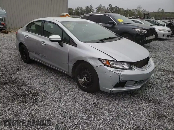 2015 Honda Civic Sedan LX with VIN 2HGFB2F55FH549248, listed as a Copart auction lot 51547385 with 124,012 mi miles and Salvage Title. Bid and sale history available at carsss.com. Image 11.