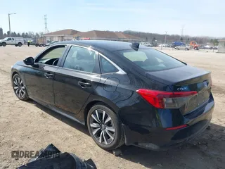 2024 Honda Civic Sedan EX with VIN 2HGFE1F76RH333674, listed as a IAAI auction lot 41774348 with 5,380 mi miles. Bid and sale history available at carsss.com. Image 3.