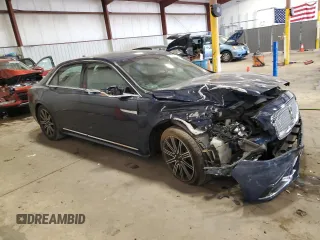 2018 Lincoln Continental Reserve with VIN 1LN6L9RP4J5611378, listed as a Copart auction lot 71447194 with 54,166 mi miles and Salvage Title. Bid and sale history available at carsss.com. Image 4.