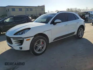 2017 Porsche Macan with VIN WP1AA2A56HLB80018, listed as a Copart auction lot 48799025 with 89,702 mi miles and Salvage Title. Bid and sale history available at DreamBid. Image 1.