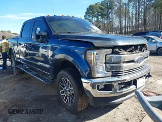 2018 Ford Super Duty F-250 SRW XL with VIN 1FT7W2BT2JEB68095, listed as a IAAI auction lot 41643844 with 1 mi miles. Bid and sale history available at carsss.com. Image 1.